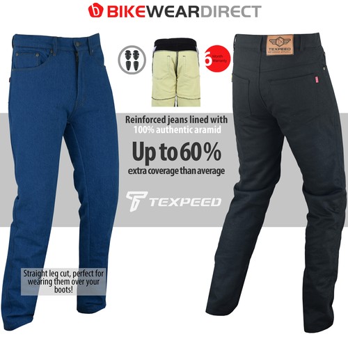 Jeans moto lined avec - de,