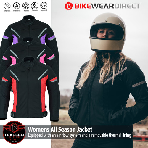 Veste moto pour femmes - veste, de