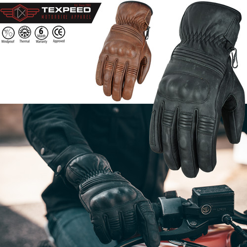 Gants moto cuir - moto,