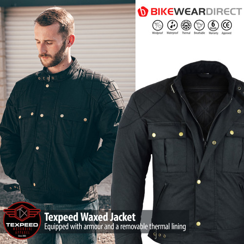 Veste moto imperméable en - veste,